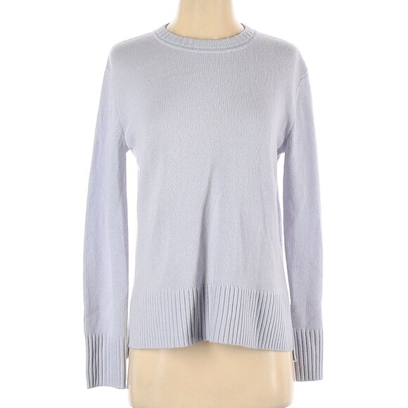 Theory Hi Low Crew Cashmere Sweater Size P - Picture 1 of 8